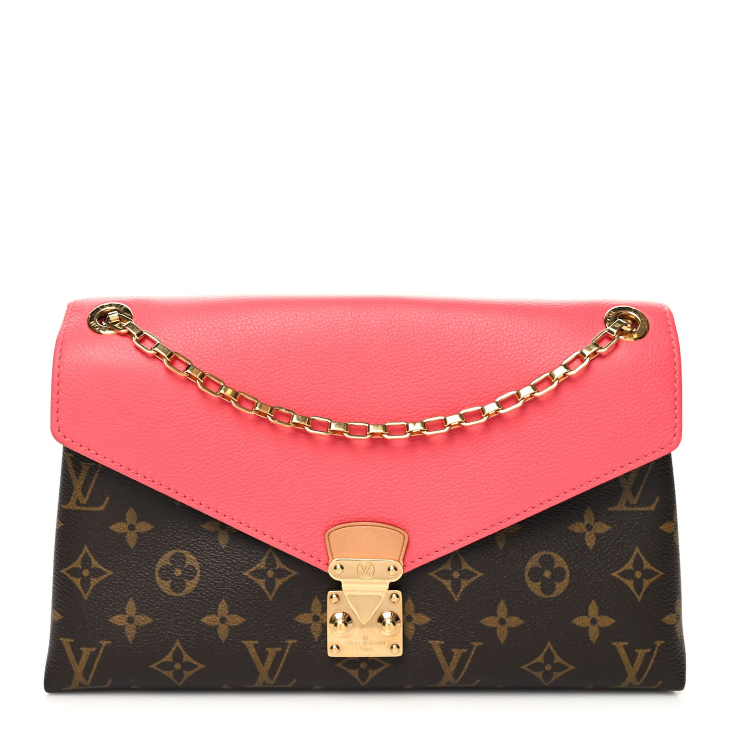 Monogram Pallas Chain Rose Litchi