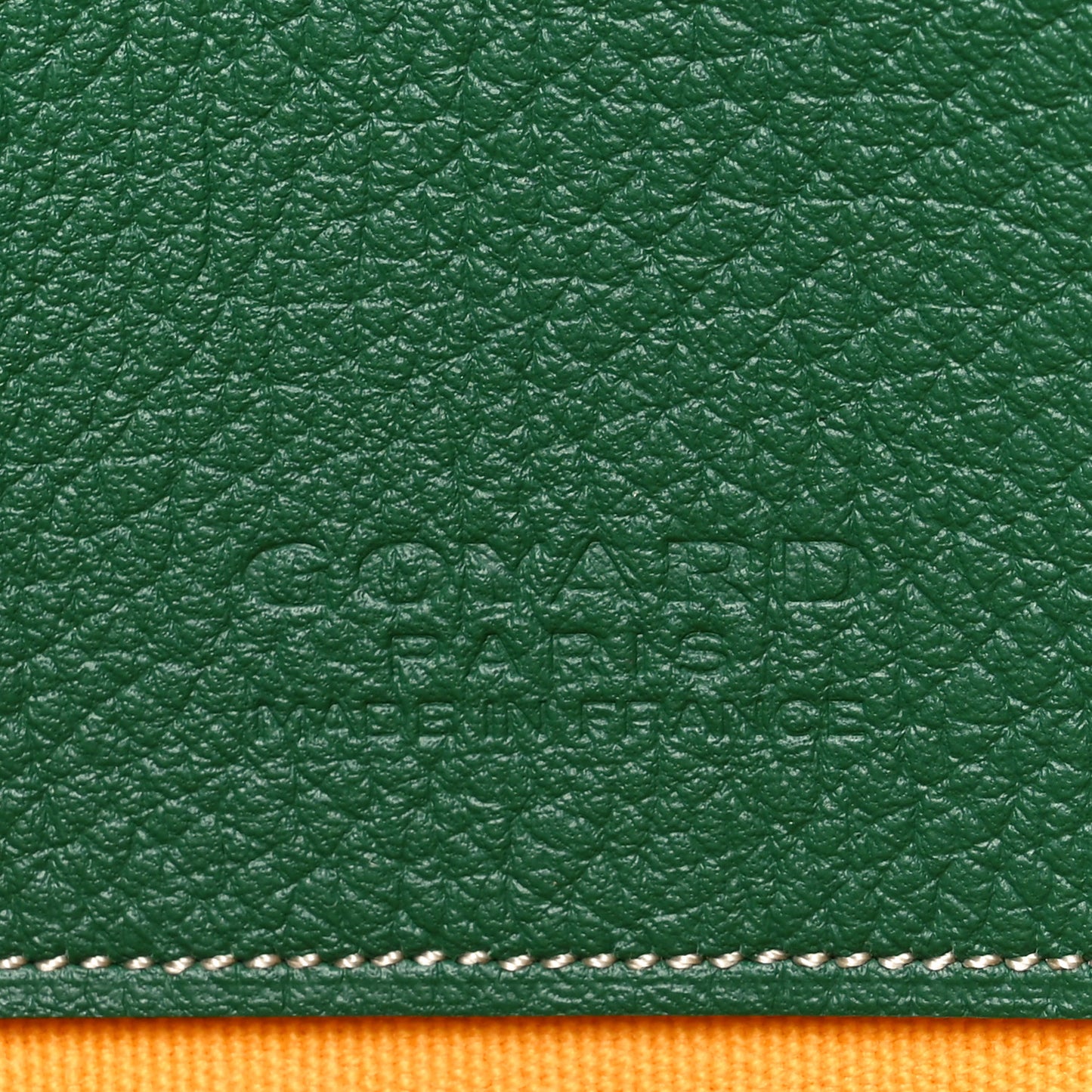 Goyardine Senat Pochette MM Green