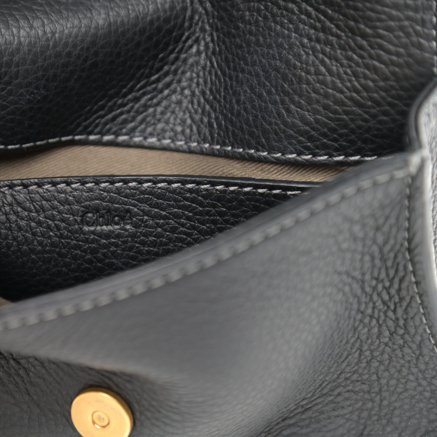 Chloe Calfskin Marcie Convertible Belt Bag Black 6 of 14