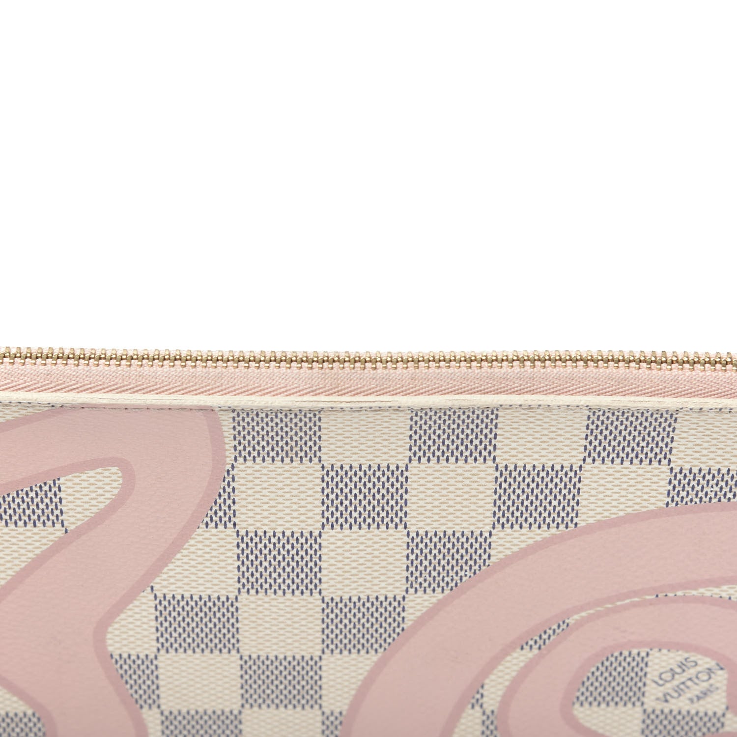 Louis Vuitton Damier Azur Tahitienne Neverfull MM GM Pochette 9 of 10