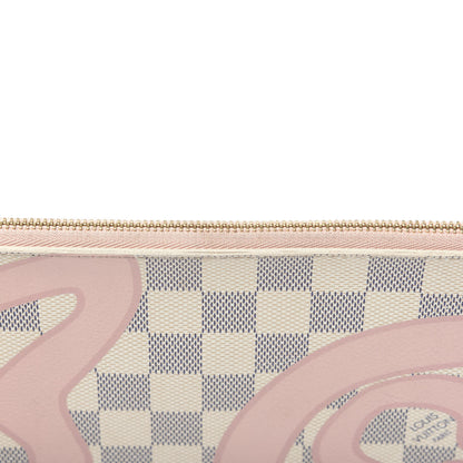 Louis Vuitton Damier Azur Tahitienne Neverfull MM GM Pochette 9 of 10