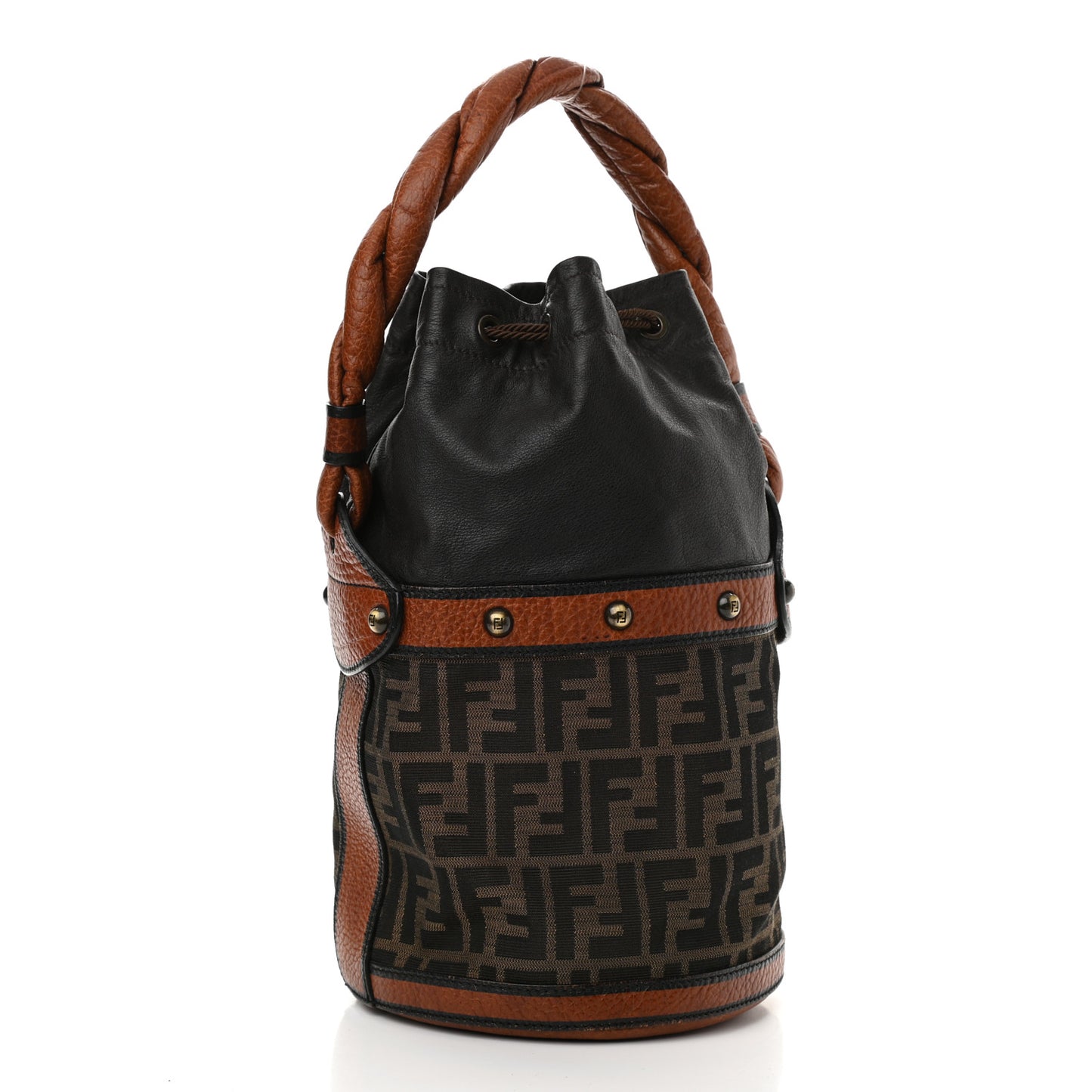 Zucca Small Palazzo Bucket Bag Tobacco