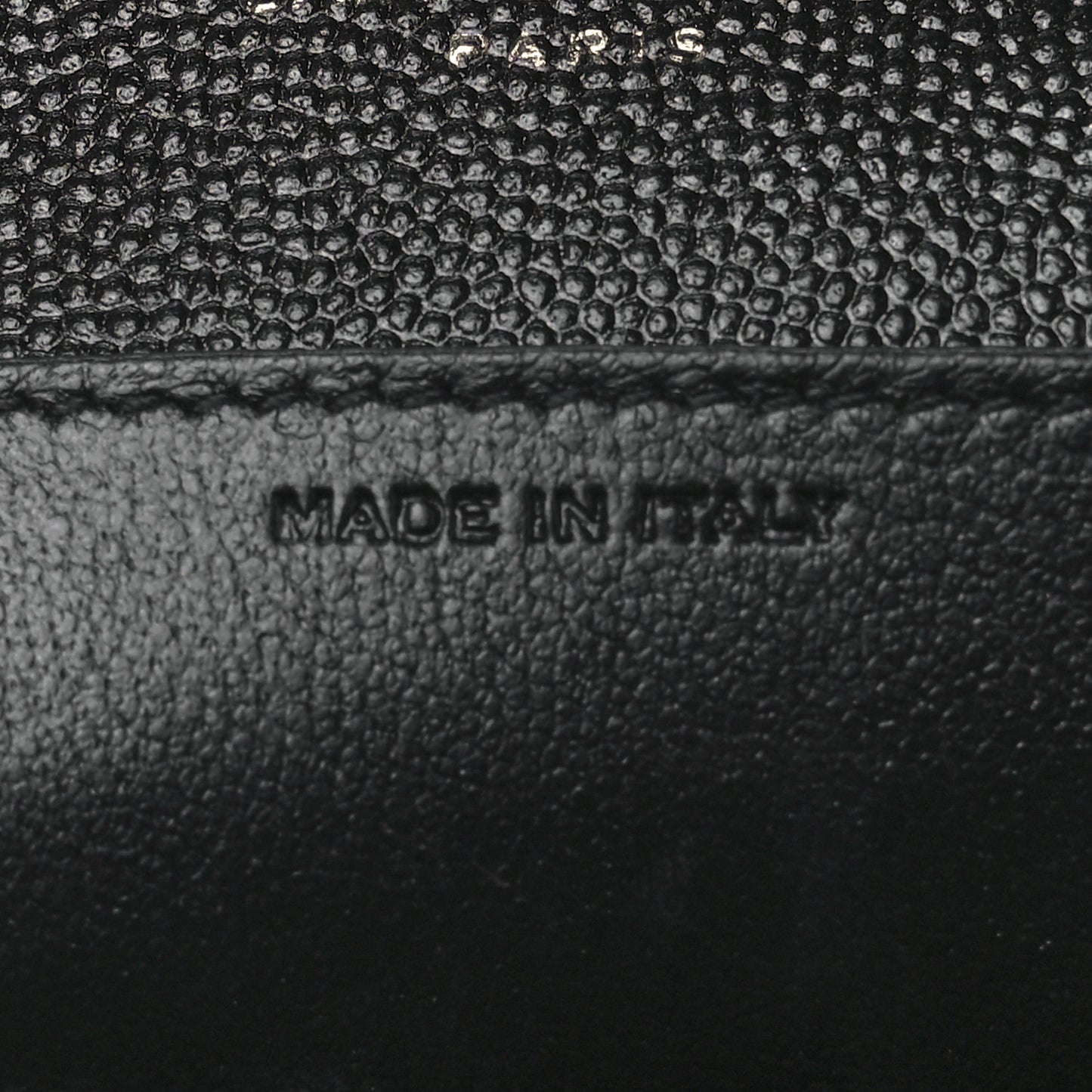 Grain De Poudre Uptown Chain Wallet Black