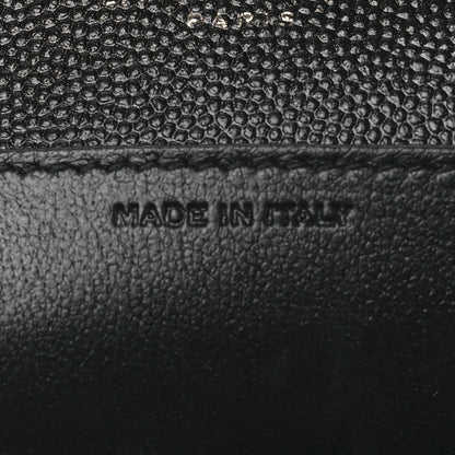 Saint Laurent Grain De Poudre Uptown Chain Wallet Black 8 of 13