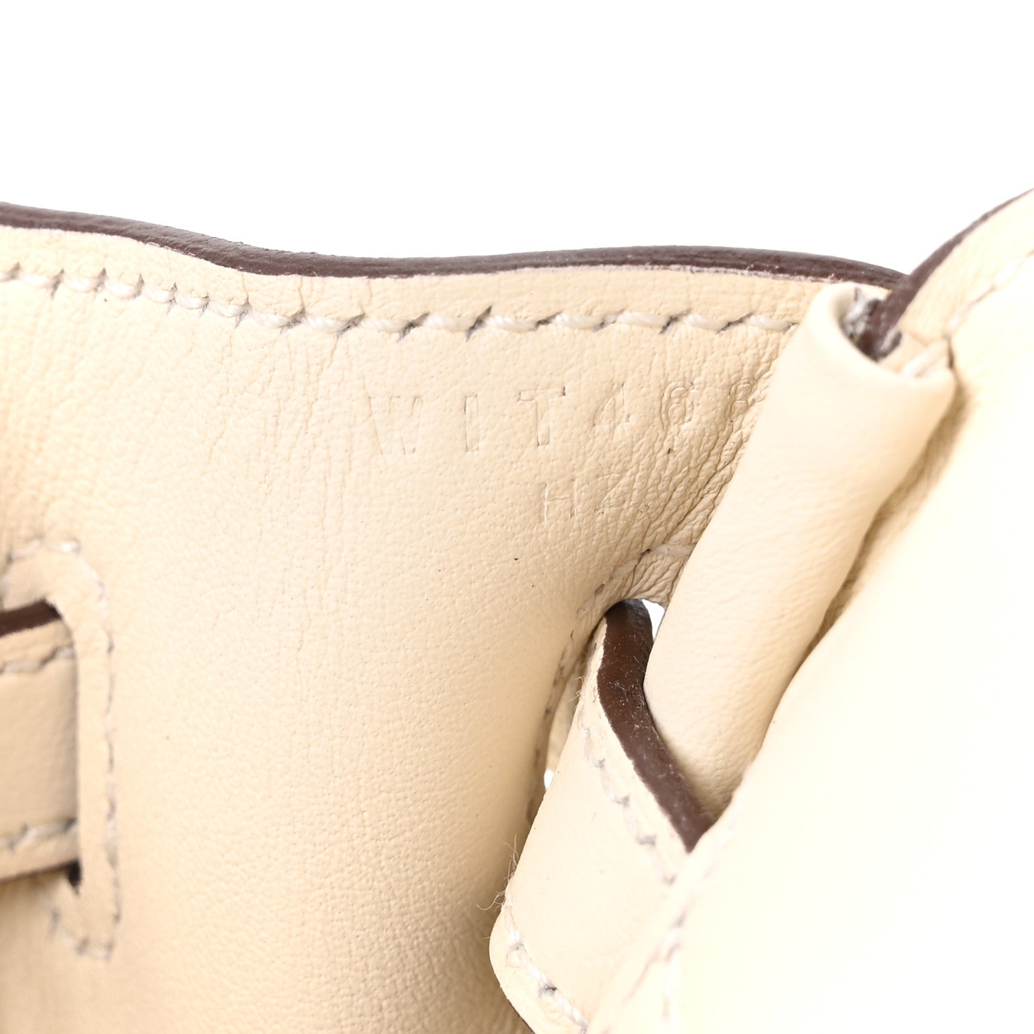 Hermes Toile H Swift Birkin 25 Ecru Nata 7 of 11