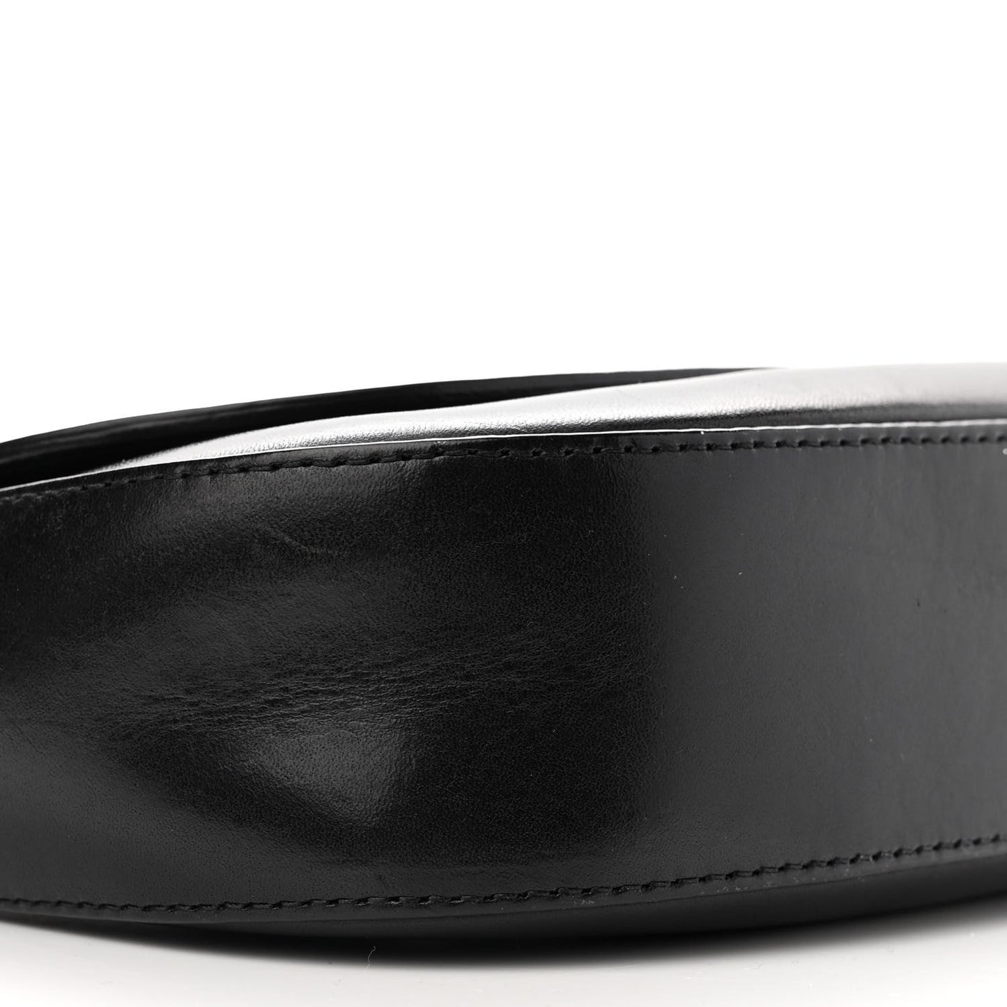 Calfskin Flap Crossbody Bag Black