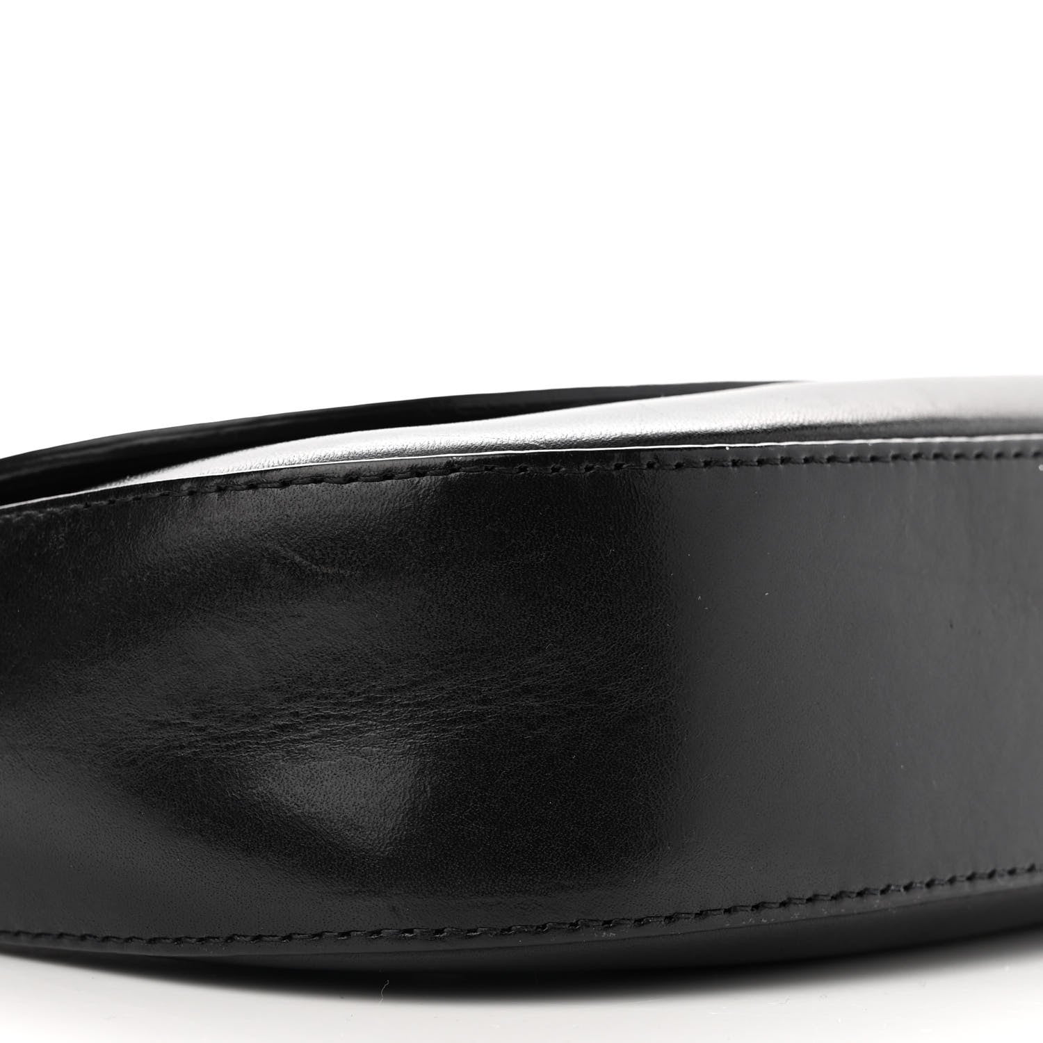 Mansur Gavriel Calfskin Flap Crossbody Bag Black 7 of 13