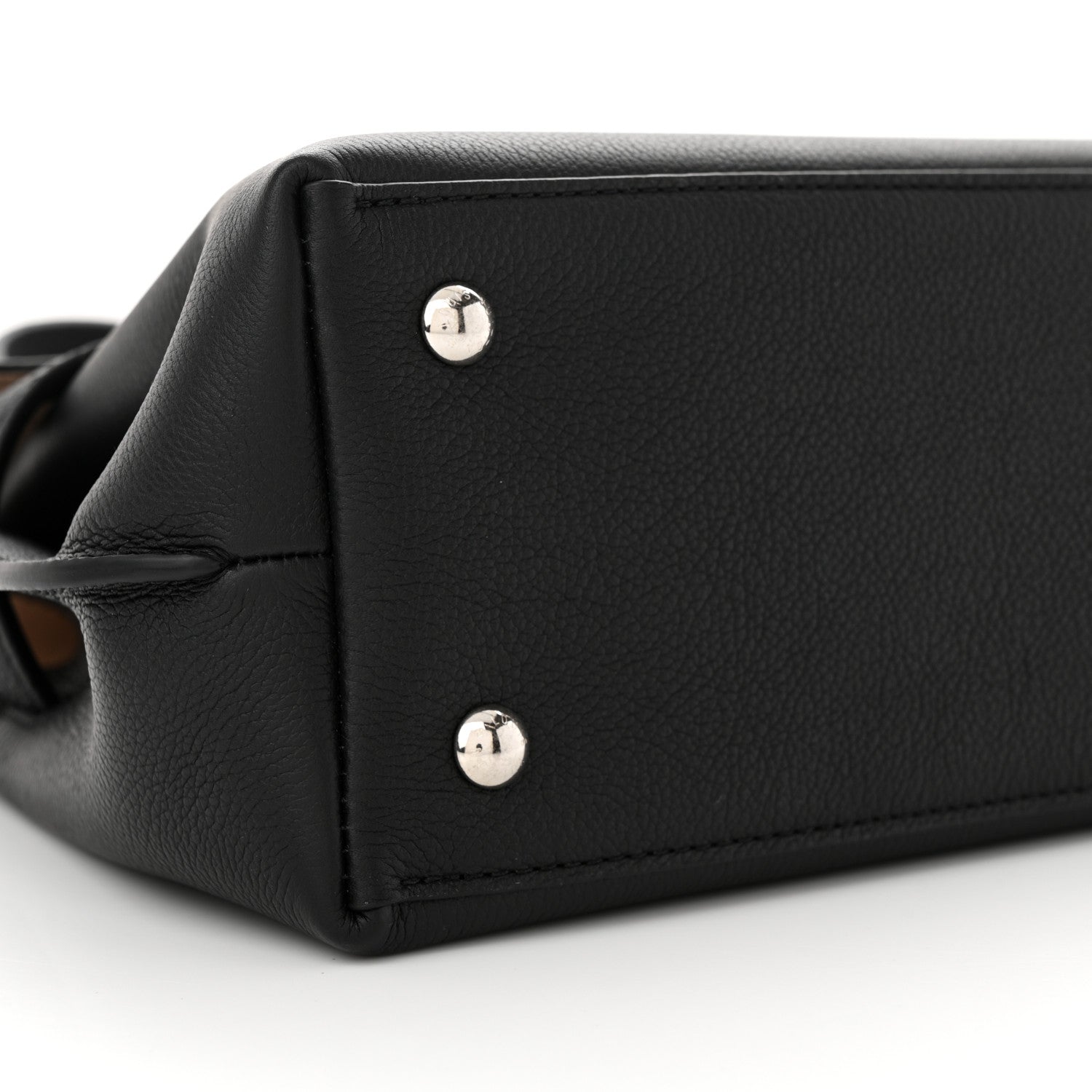 Louis Vuitton Calfskin Lockme Ever BB Black 8 of 12