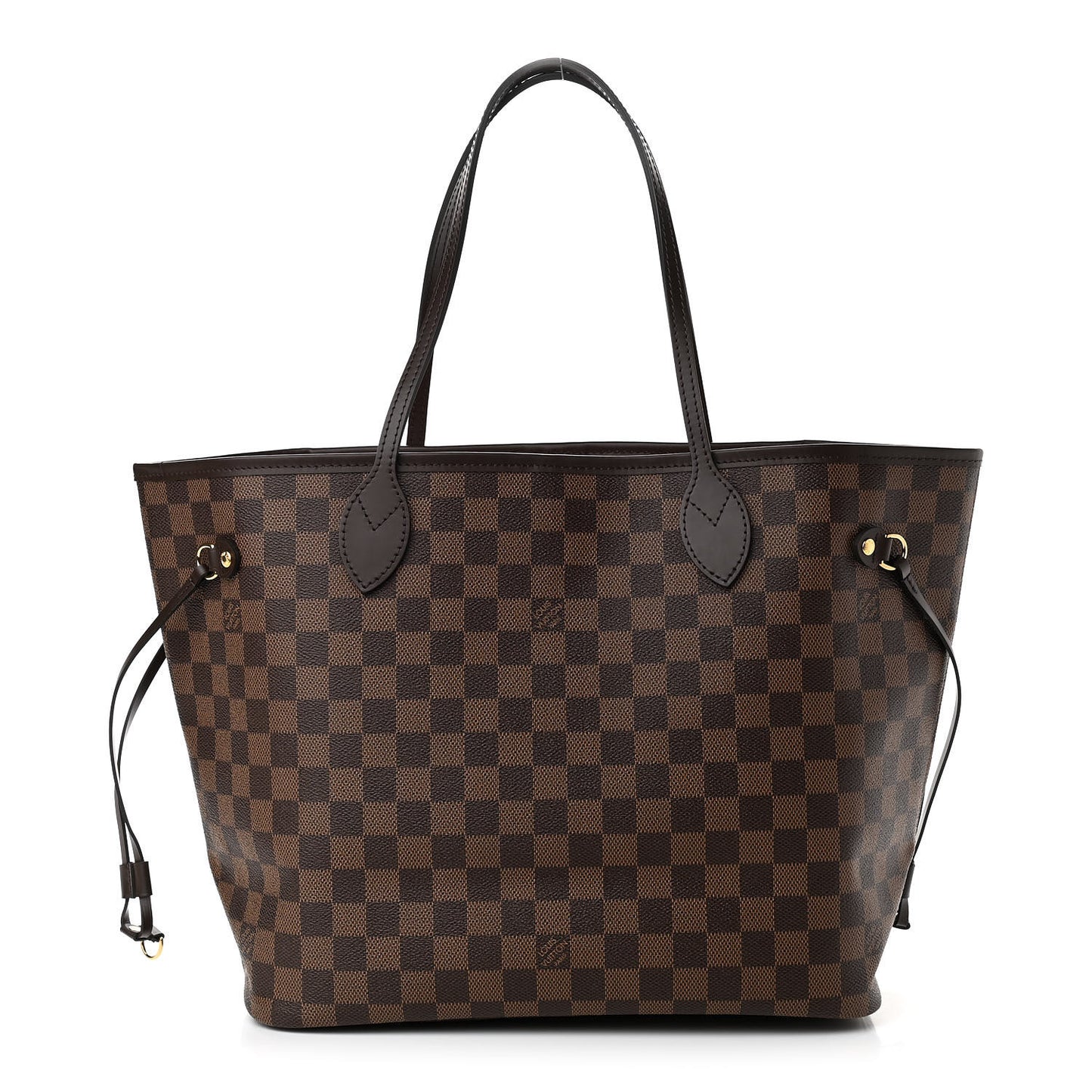 Damier Ebene Neo Neverfull MM Rose Ballerine