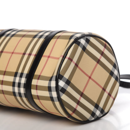 Burberry House Check Barrel Bag Black 8 of 11