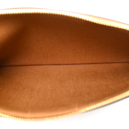 Celine Triomphe Calfskin Long Pouch With Strap Tan 5 of 9