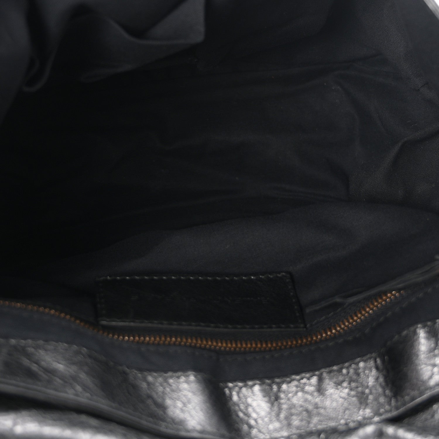 Balenciaga Agneau Classic Hardware Neo Folk Messenger Black 5 of 11