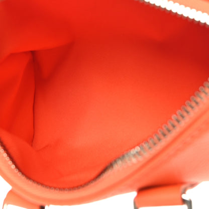 Louis Vuitton Grained Calfskin Aerogram Keepall XS Orange 4 of 7