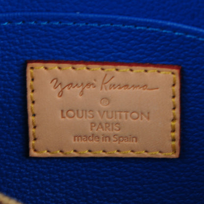 Louis Vuitton Monogram Kusama Pumpkin Dots Cosmetic Pouch Blue 5 of 7