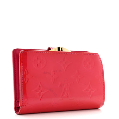 Louis Vuitton Vernis French Purse Wallet Pomme D'Amour 3 of 10