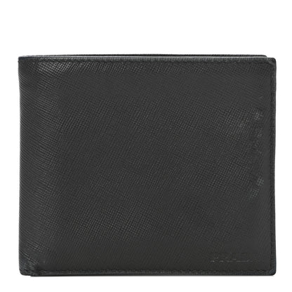 Prada Saffiano Bi-Fold Wallet Grafite 1 of 13
