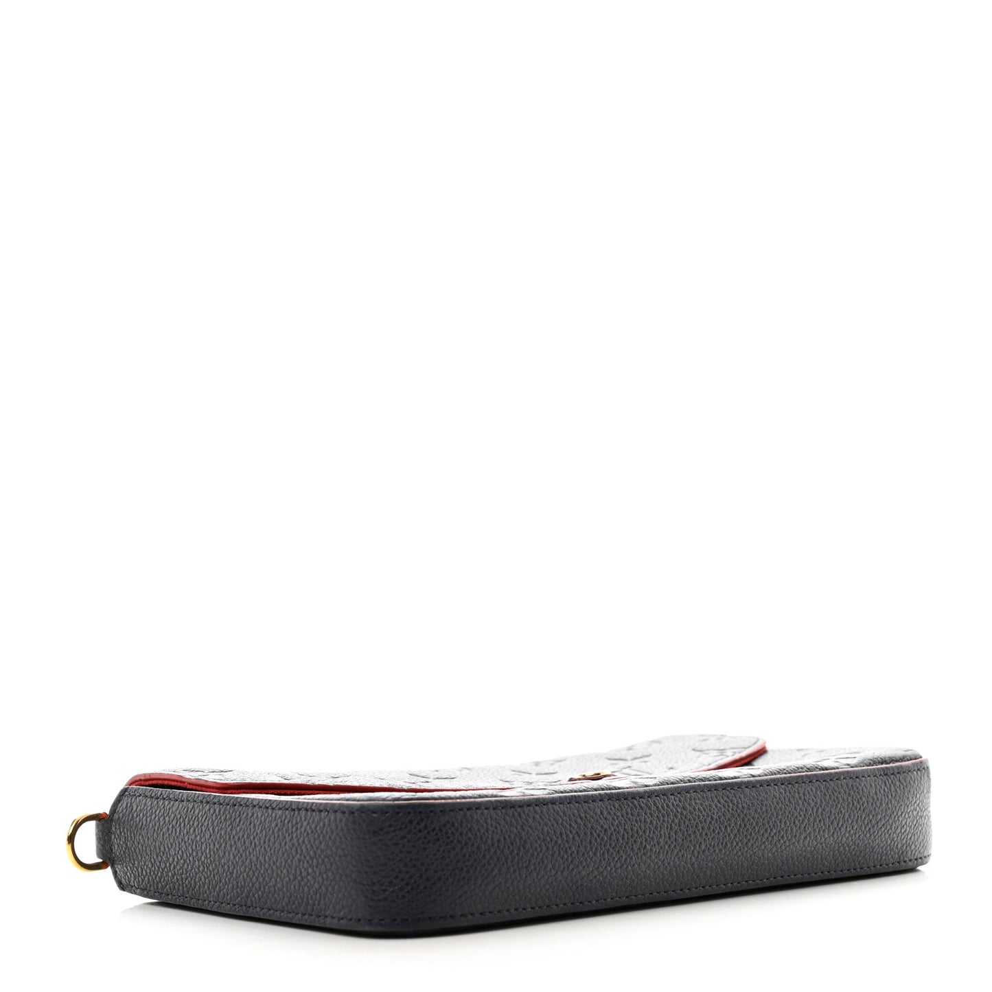 Empreinte Pochette Felicie Chain Wallet Marine Rouge