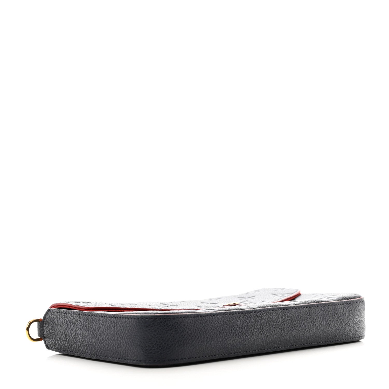 Louis Vuitton Empreinte Pochette Felicie Chain Wallet Marine Rouge 4 of 6