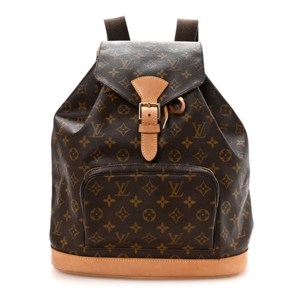 Louis Vuitton Monogram Montsouris GM Backpack 1 of 10