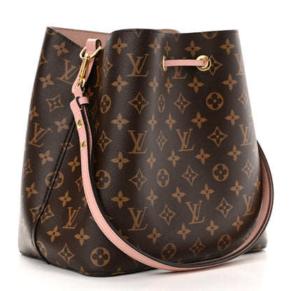 Louis Vuitton Monogram Neonoe MM Rose Poudre 3 of 10