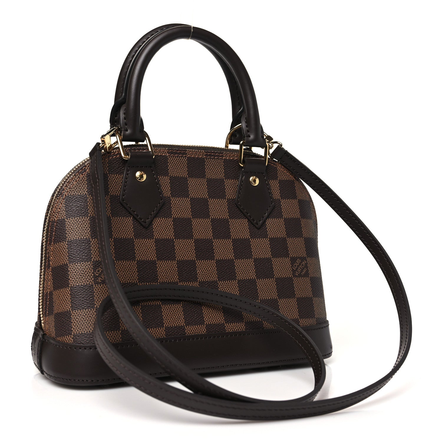 Louis Vuitton Damier Ebene Alma BB 3 of 9