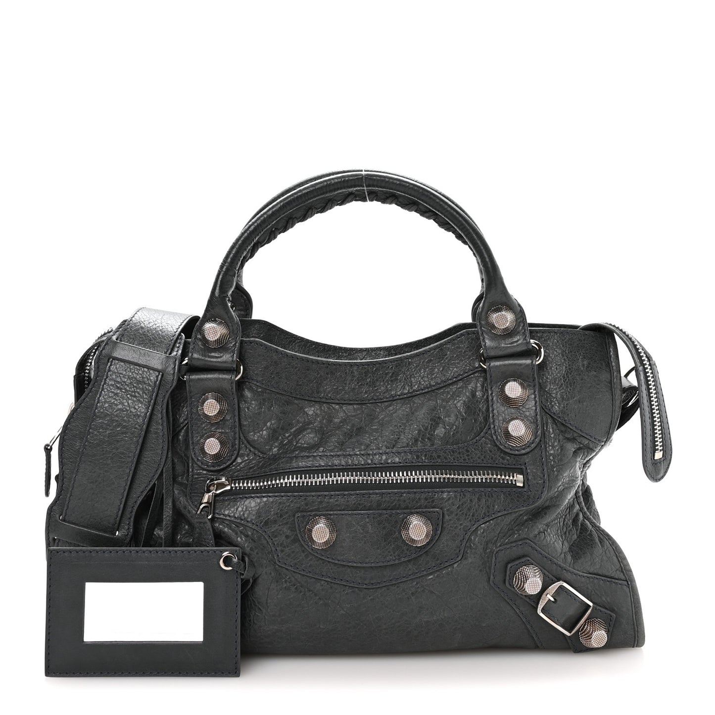 Agneau Giant 21 Silver Hardware City Anthracite