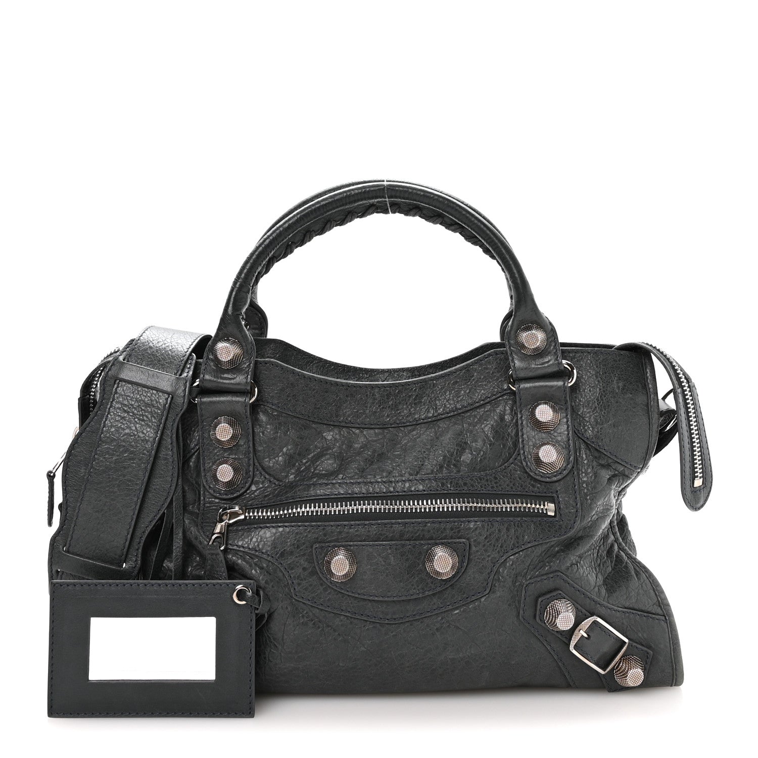 Balenciaga Agneau Giant 21 Silver Hardware City Anthracite 3 of 12