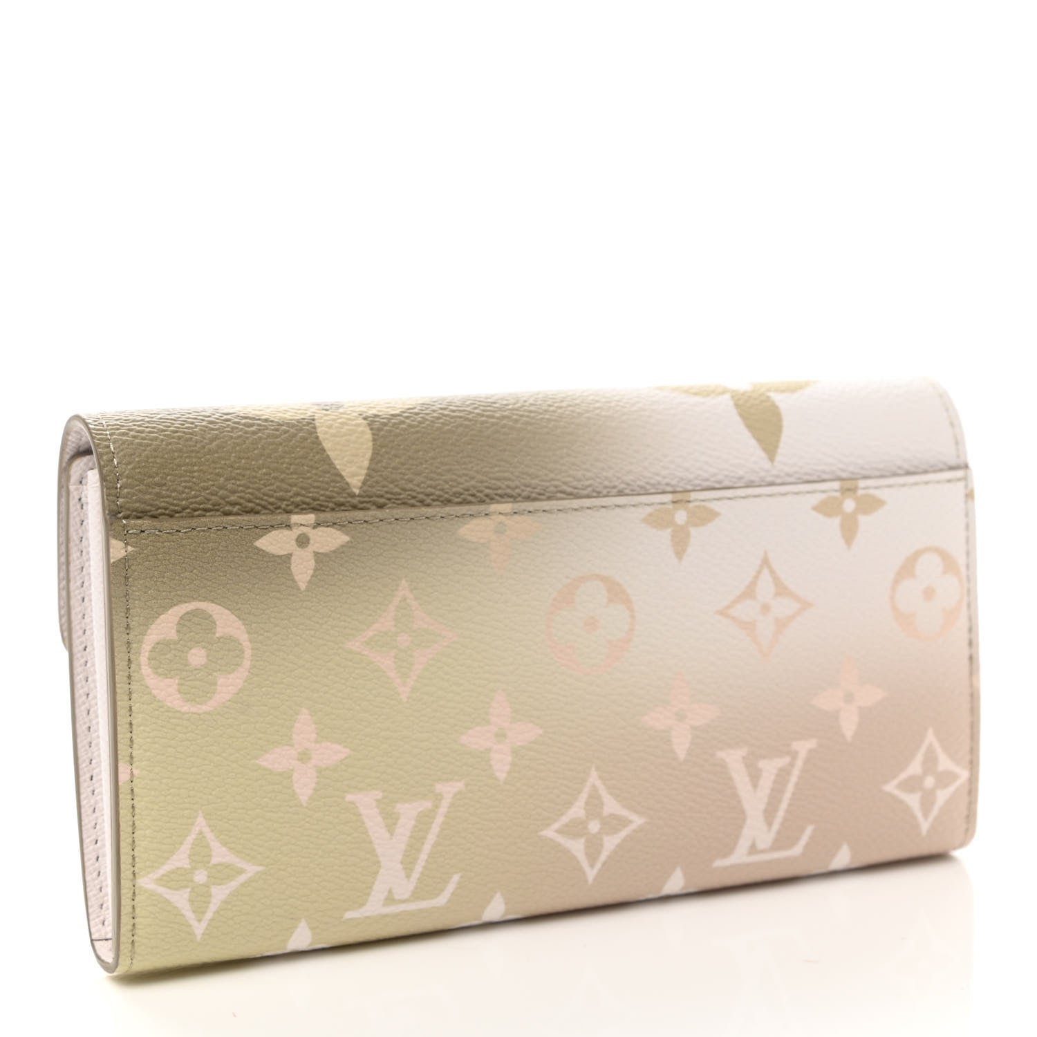 Louis Vuitton Monogram Giant Spring In The City Sarah Wallet NM Sunset Kaki 3 of 7
