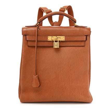 Hermes Buffle Gala Kelly Ado Backpack 1 of 16