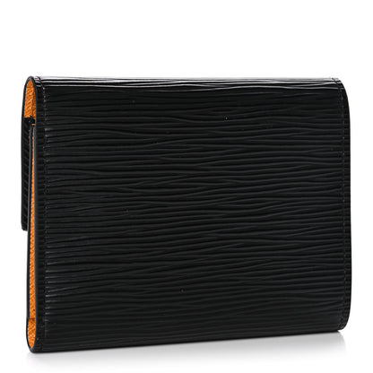 Louis Vuitton Epi Grenelle Compact Wallet Black 3 of 9