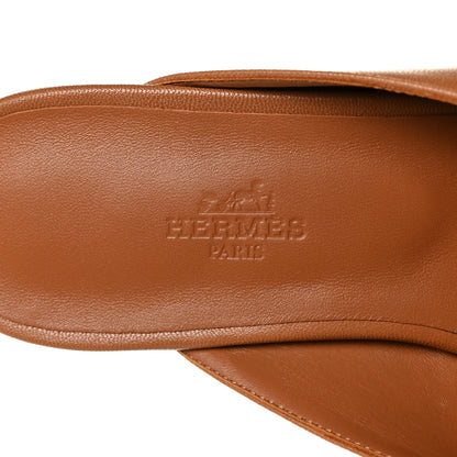 Hermes Goatskin Oz Mules 39 Palissandre 8 of 9
