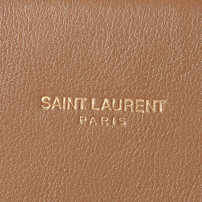 Saint Laurent Calfskin Small Sac De Jour Taupe 7 of 22