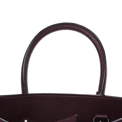 Saint Laurent Grained Calfskin Baby Sac De Jour Amaranto 13 of 14