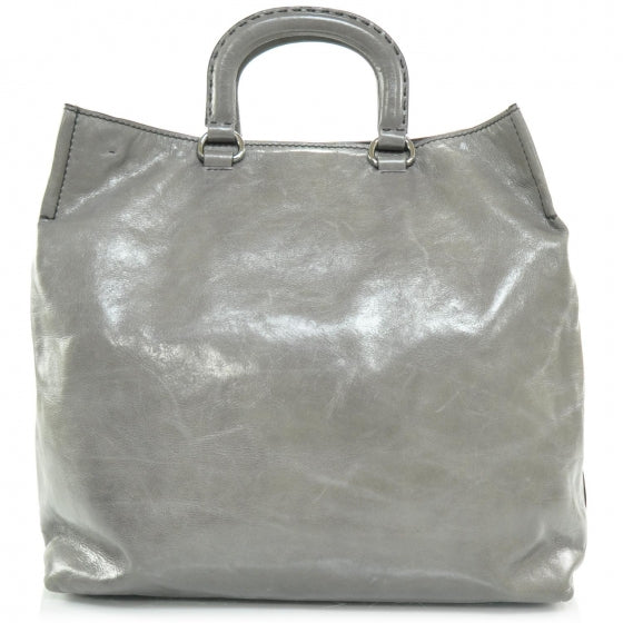 Prada Vitello Shine Tote Fumo 4 of 9