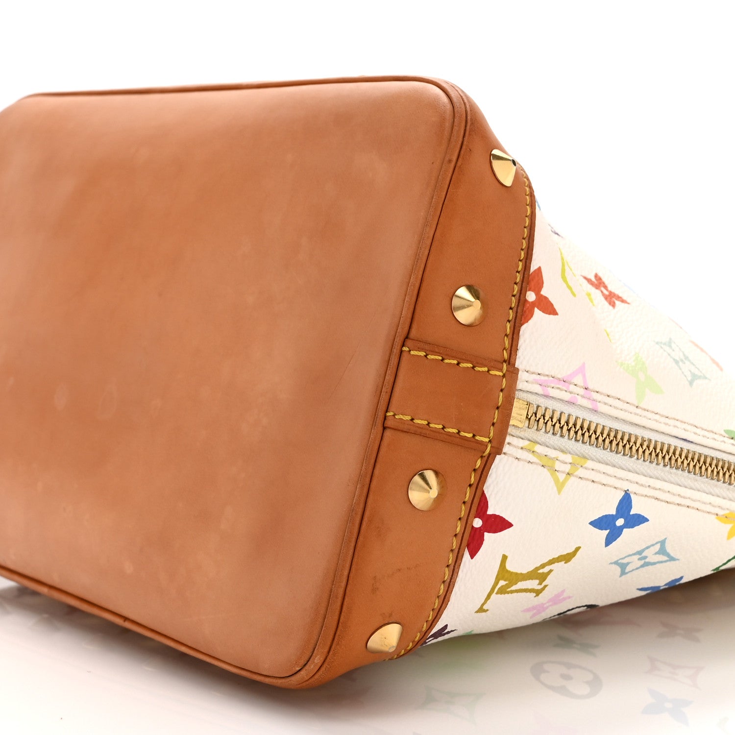 Louis Vuitton Monogram Multicolor Alma White 10 of 10