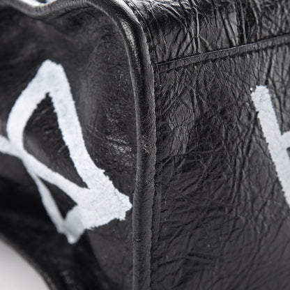 Balenciaga Agneau Arena Graffiti All Over Classic Hardware City Black White 9 of 11