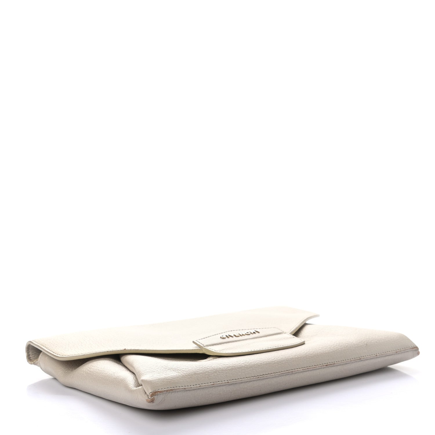 Givenchy Sugar Goatskin Medium Antigona Envelope Clutch Ivory 4 of 9