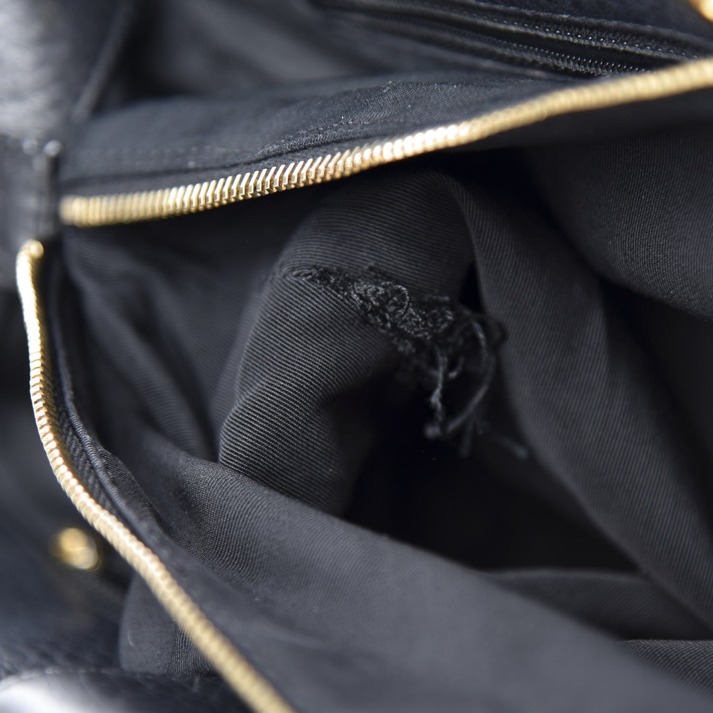 Calfskin Cerf Executive Shopper Tote Black