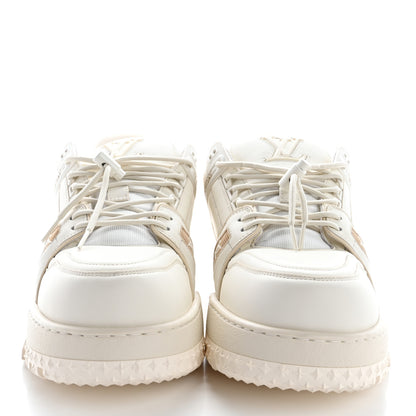 Louis Vuitton Calfskin Mens LV Trainer Maxi Sneakers 11 White 3 of 13