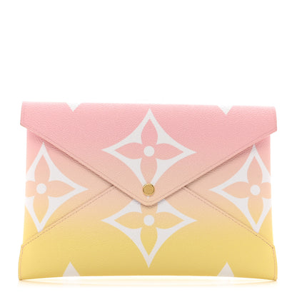 Louis Vuitton Monogram Giant By The Pool Large Kirigami Pochette Pink 1 of 8