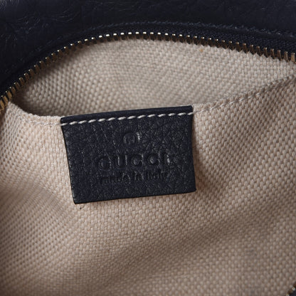 Gucci Pebbled Calfskin Small Soho Disco Bag Blue 6 of 7