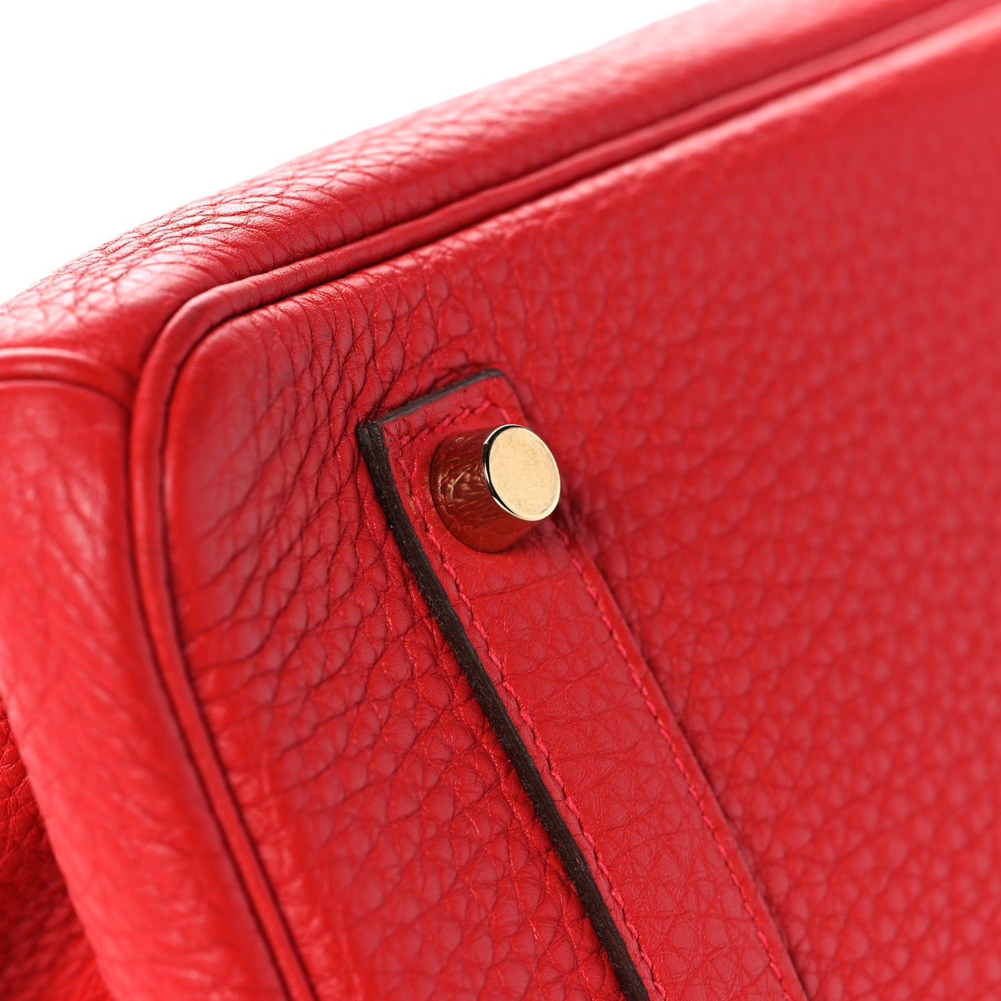 Togo Birkin 35 Rouge Casaque