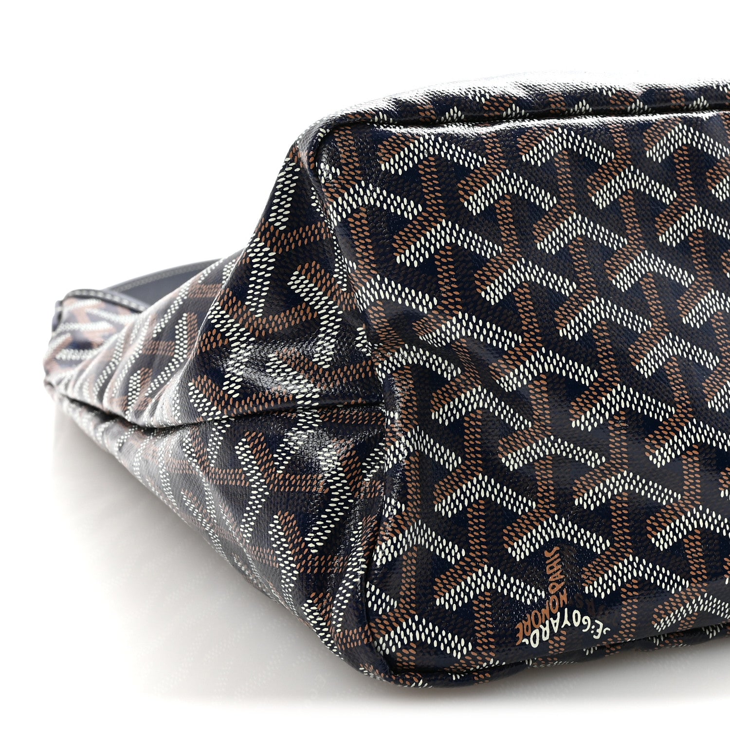 Goyard Goyardine Boheme Hobo Navy Blue 8 of 9