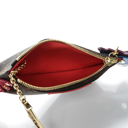 Louis Vuitton Monogram Totem Key Pouch Flamingo 5 of 6