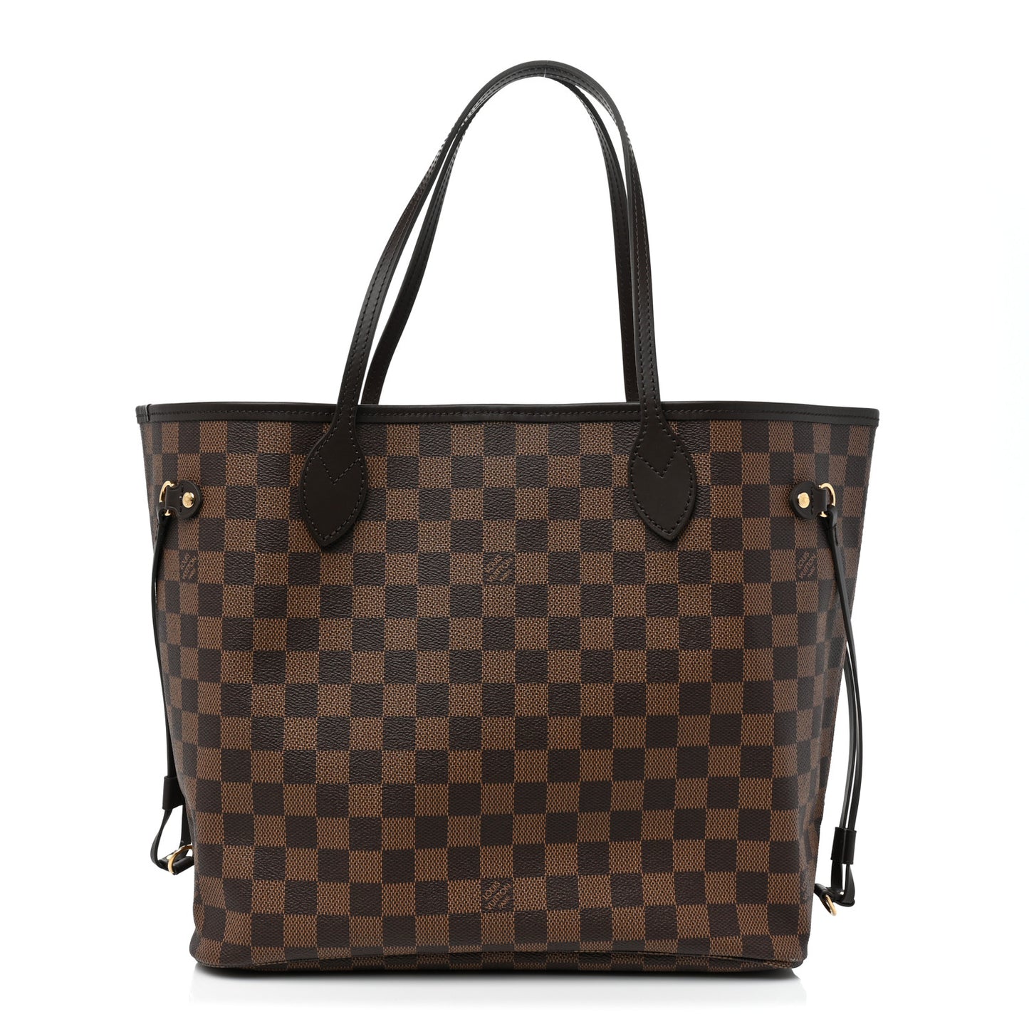 Damier Ebene Neo Neverfull MM Rose Ballerine