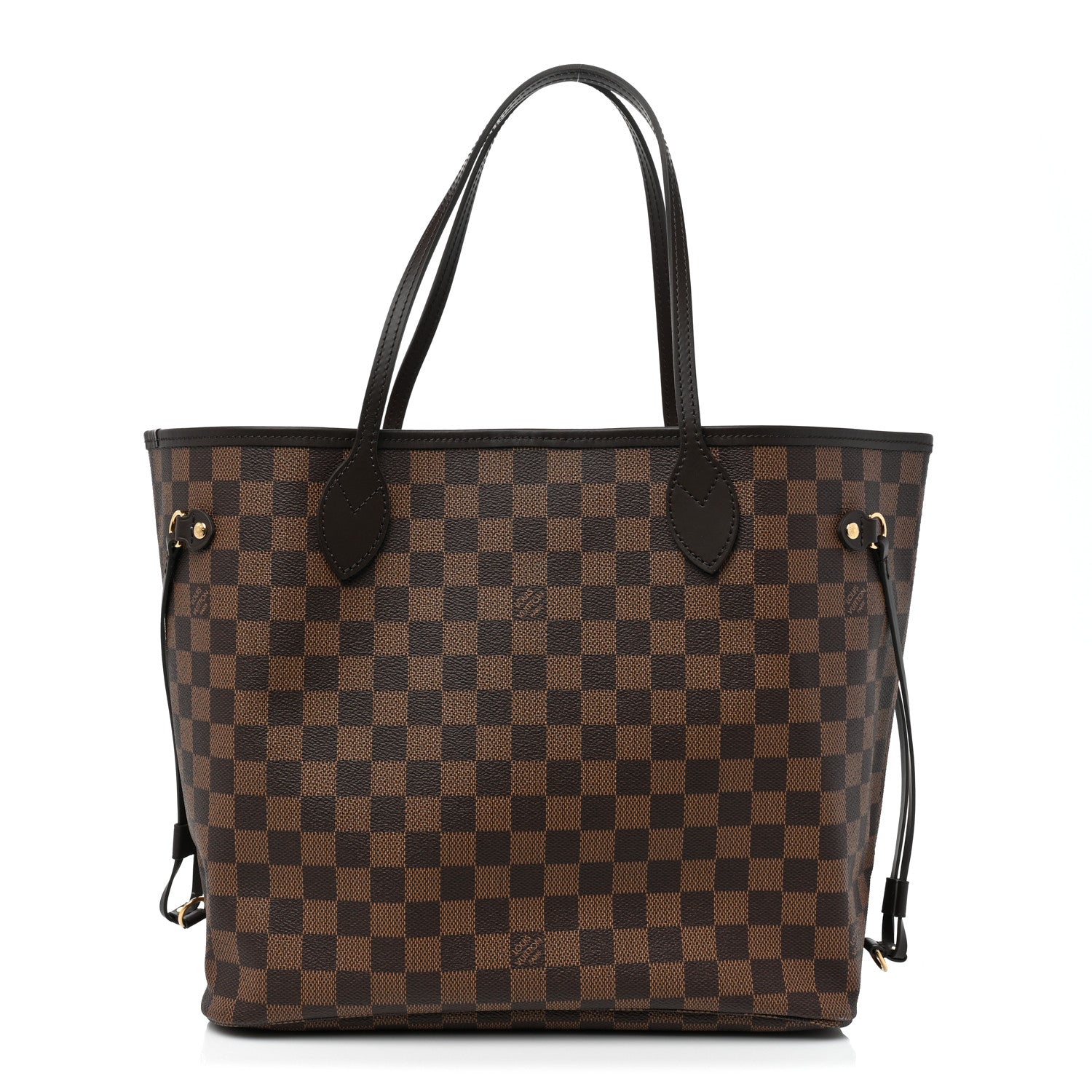 Louis Vuitton Damier Ebene Neo Neverfull MM Rose Ballerine 3 of 9