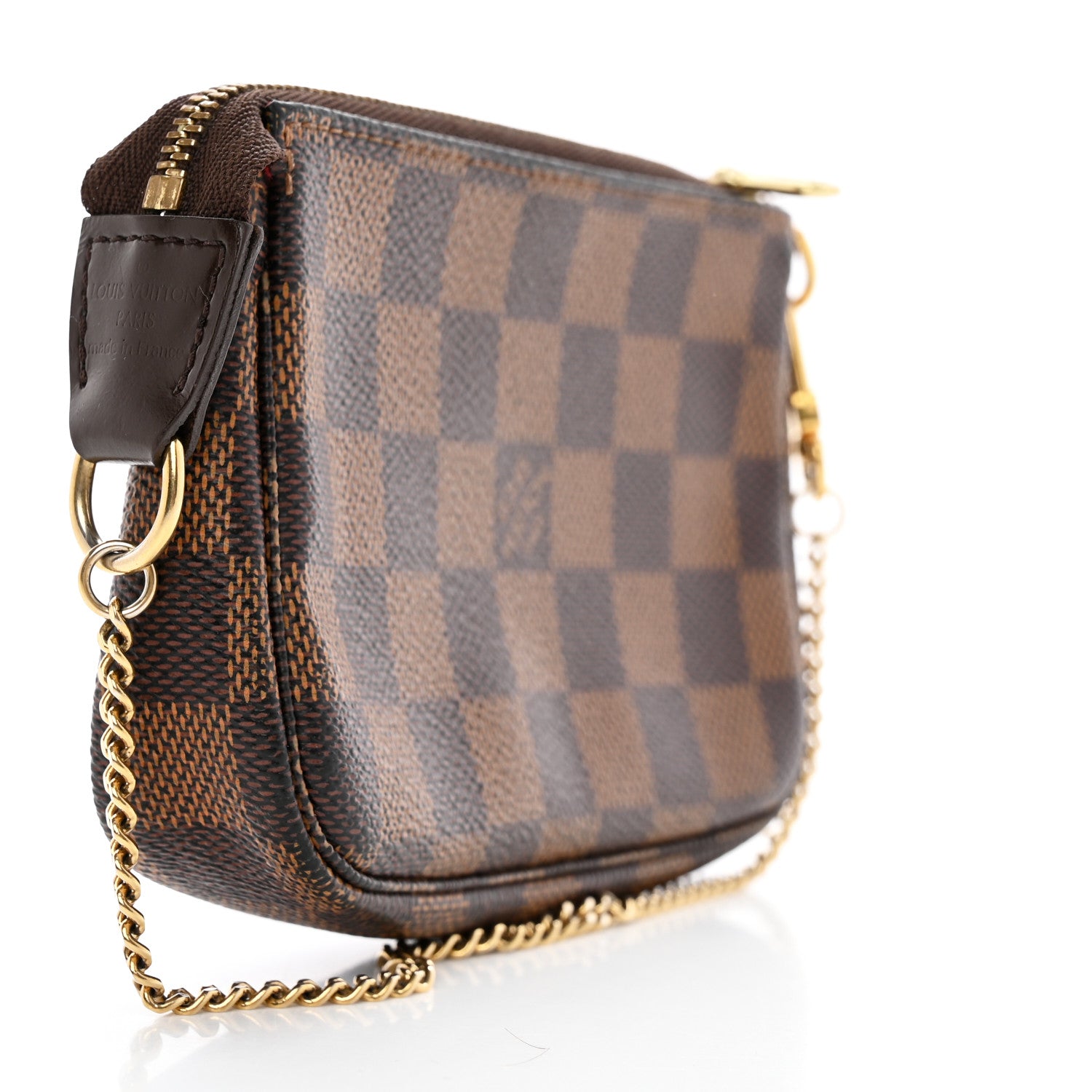 Louis Vuitton Damier Ebene Mini Pochette Accessories 3 of 8