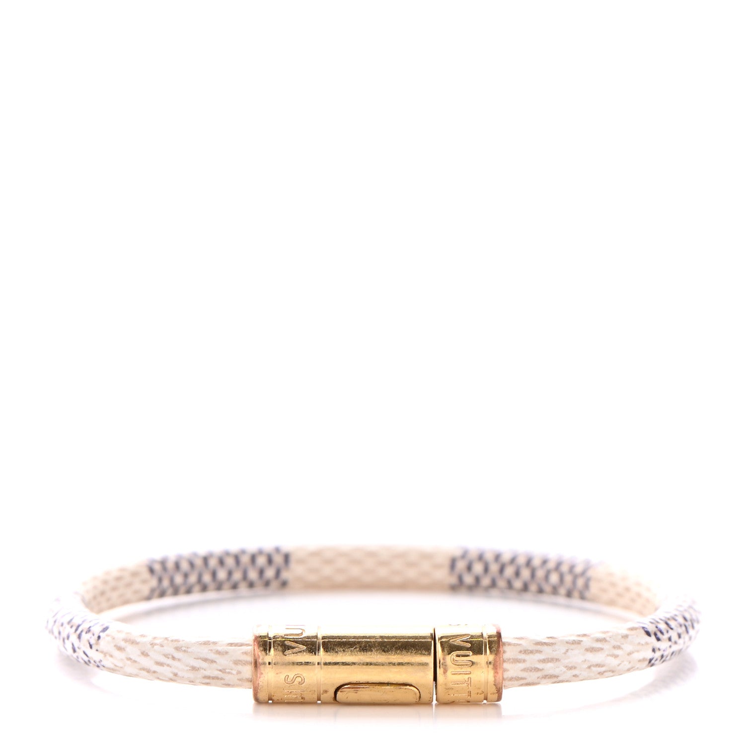 Louis Vuitton Damier Azur Keep It Bracelet 17 1 of 6