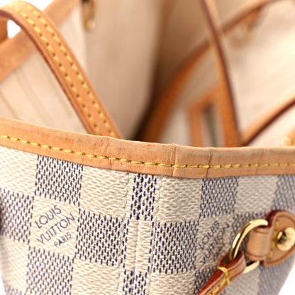 Louis Vuitton Damier Azur Neverfull PM 21 of 24