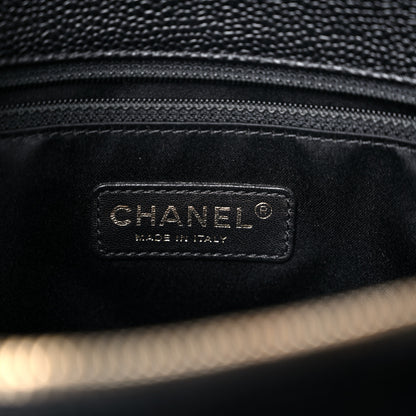 Chanel Caviar Quilted Grand Shopping Tote GST Black 6 of 10